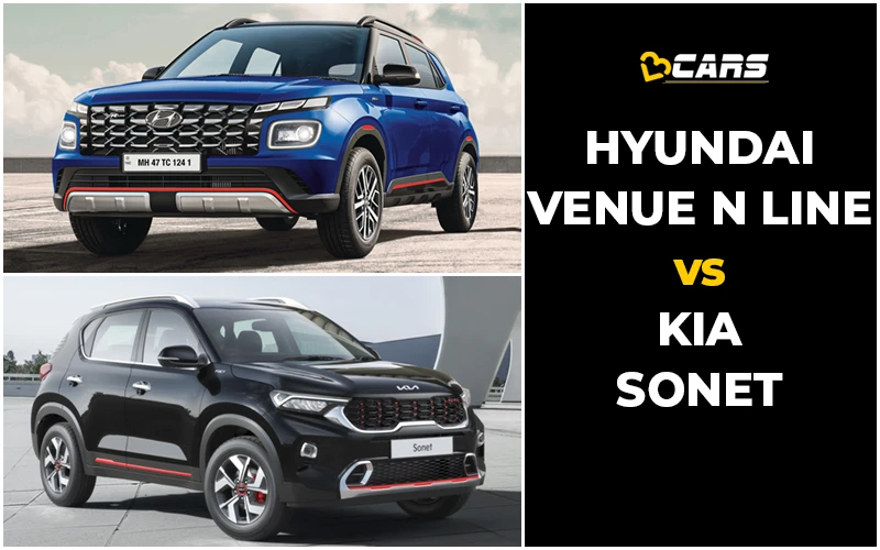 Hyundai Venue N-Line Vs Kia Sonet